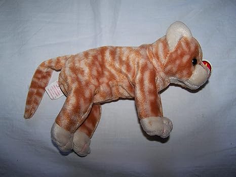ginger tabby cat toy