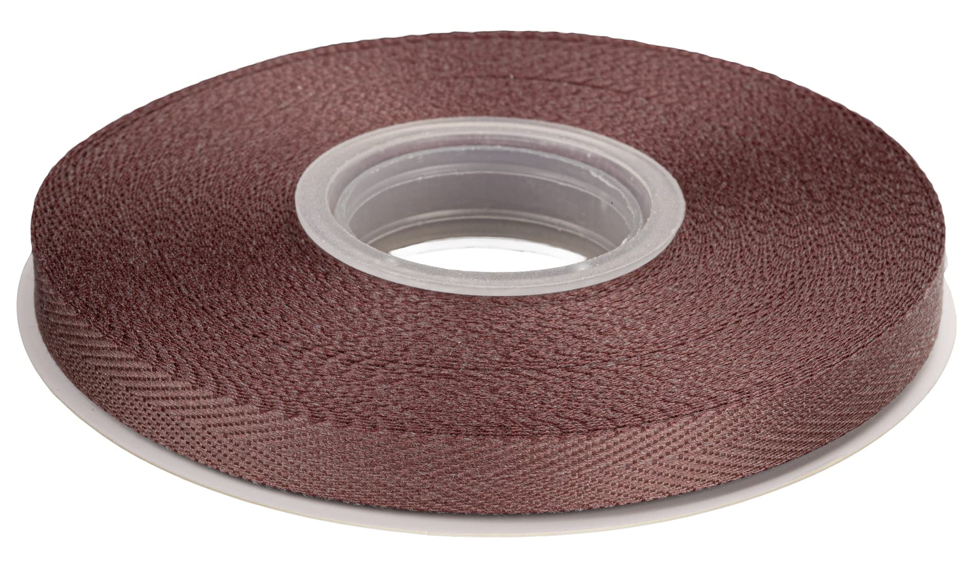 Joycrosso Herringbone Tape Twill Ribbon Soft Handle, Great for Gift Wrapping Craft Sewing, 9mm x 22 Meters - Chocolate Chip