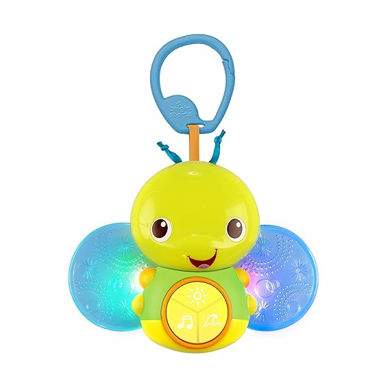 Bright Starts, Spielzeug für den Kinderwagen mit Lichtern, Glühwürmchen