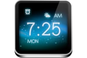 Antair Nightstand - Alarm Clock, Weather, News, Flashlight