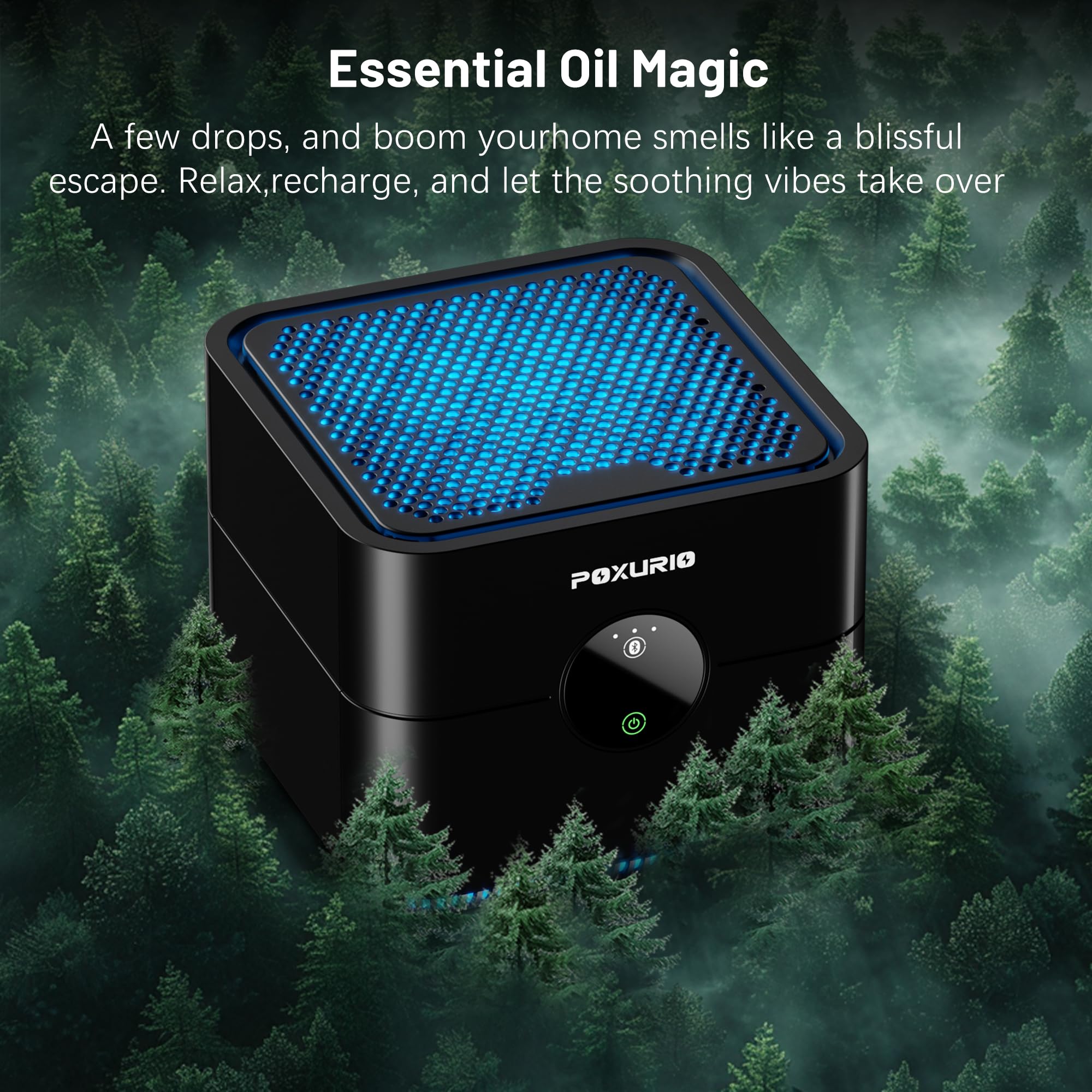 Air Purifiers for Home, H13 True HEPA Filter for Smoke, Dust, Pollen, Pet Dander & Odors, 600 ft² Coverage, Quiet 22dB Sleep Mode, 3 Fan Speeds, App Control