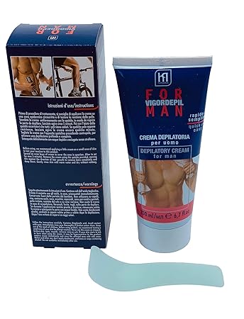 Vigor Mens Depilatory Hair Removal Cream