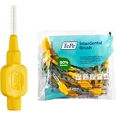 TePe Interdental Brush, Original, Yellow, 0.7mm/ISO 4, 8pcs, efficient Cleaning Between Teeth, Plaque Remover and Dental flosser for Small Gaps - View 4