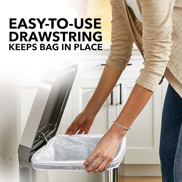 GLAD FORCEFLEX TALL KITCHEN DRAWSTRING TRASH BAGS, 13 GAL, GAIN ORIGINAL, 110 CT, PACK MAY VARY