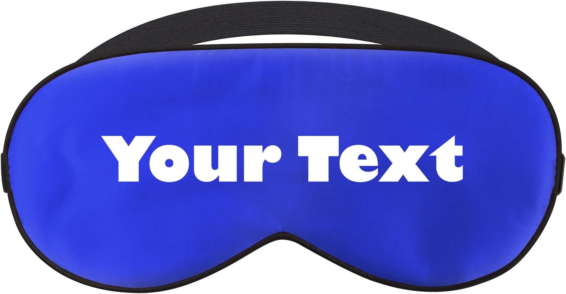 Personalised Eye Mask Silk (Blue)