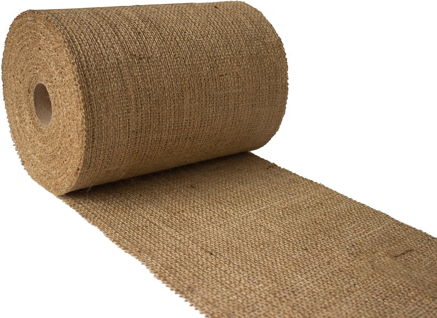 Burlapper 8" x 10 Yards 10 oz Jute Burlap Ribbon Roll