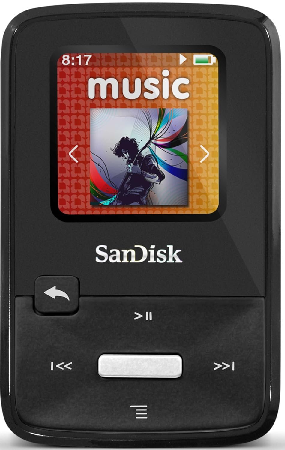 SanDisk Clip Zip 8GB MP3 Player with FM Radio - Black (discontinued by  manufacturer): Amazon.co.uk: Audio & HiFi