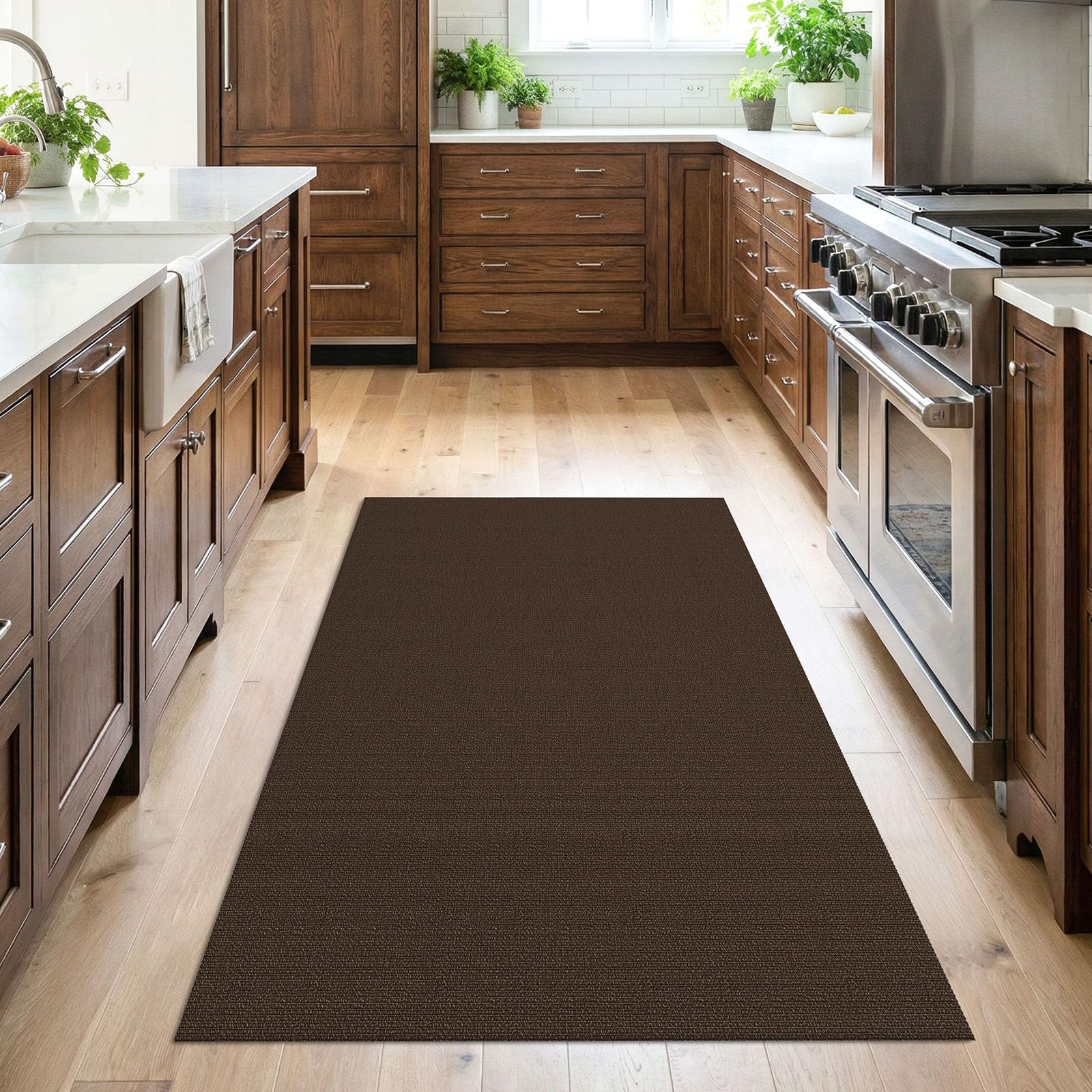 Condition photo showing New/Like New for lansny washable entryway rug 3x5 area rugs cotton braided throw rug with rubber backing indoor door