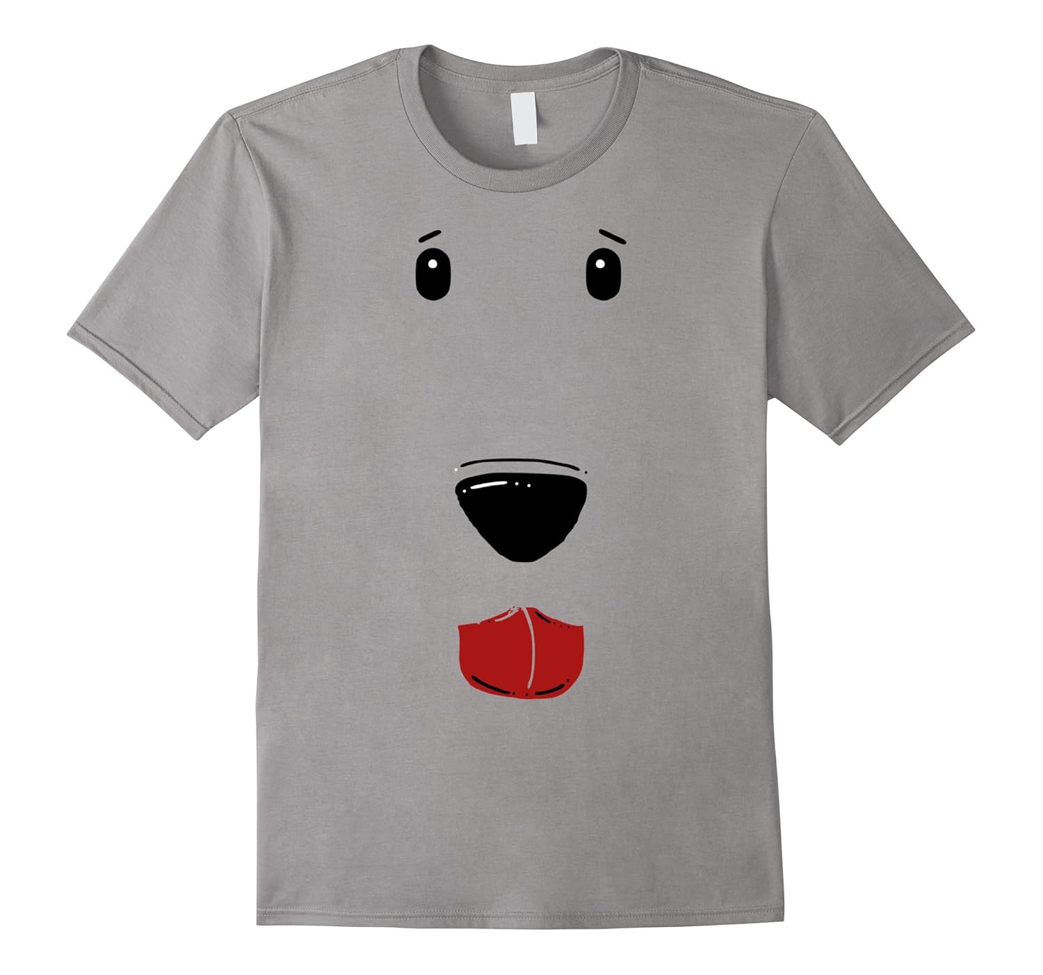 Dog Face Shirt, Funny Cute Pet Halloween Costume Gift Tee-ANZ