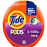 Tide PODS Laundry Detergent Soap Pods, Spring Meadow, 81 count