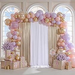 20x10ft Thick Champagne Glitter Backdrop Curtain