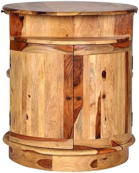 Art of Jodhpur PRNV035 Bar Cabinet (Natural)