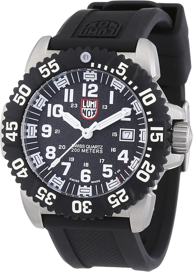 Luminox Men's 3151 Navy Seal Luminescent Watch with Black Rubber Band