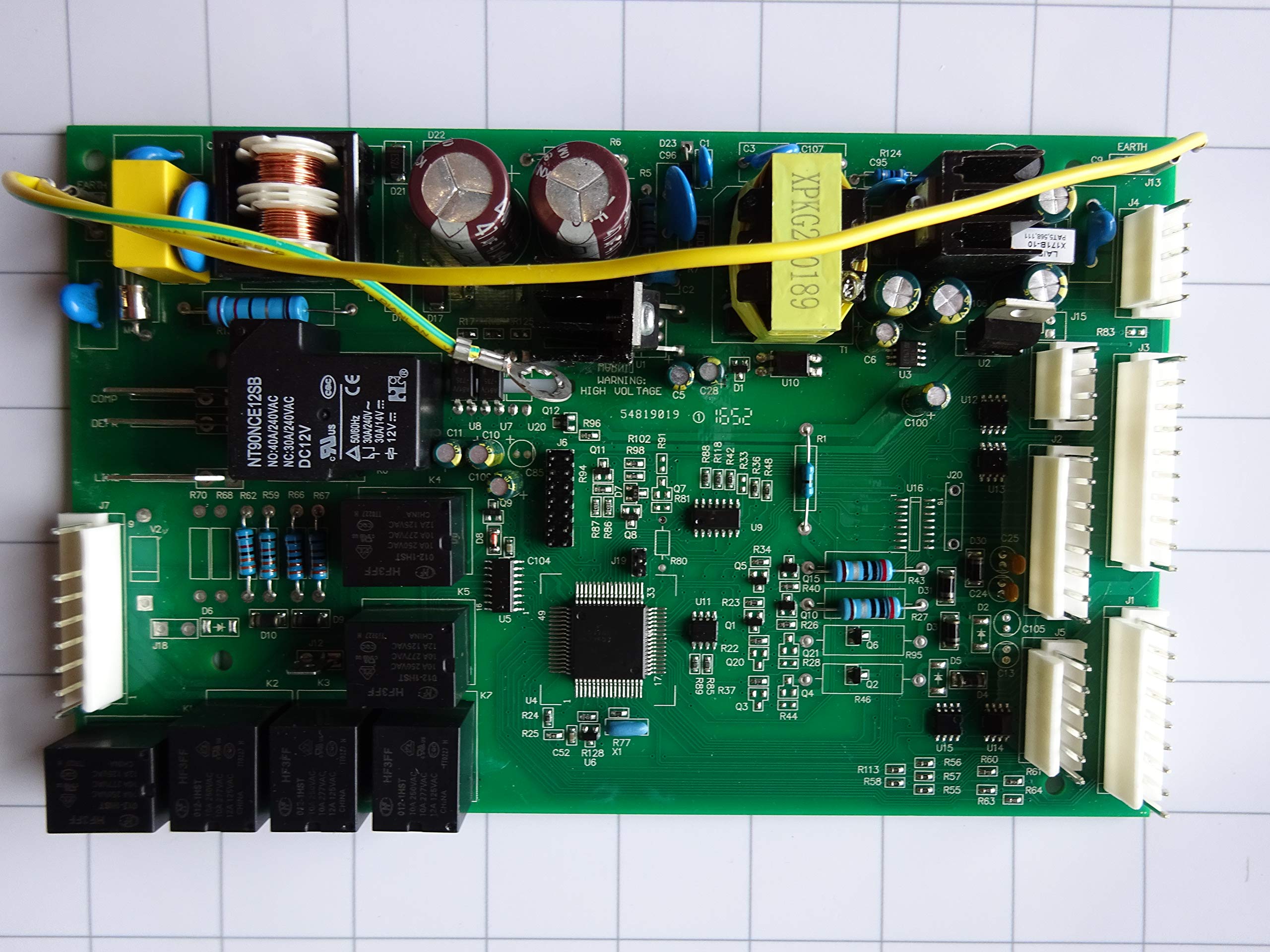 NEW WR55X10942 Replacement Control Board Compatible for GE Refrigerator, PS2364946, WR55X10942P, WR55X11130, WR55X10552, WR55X10656, WR55X10996, WR55X11072, 200D4852G010 Primeco Brand - 1 YEAR W