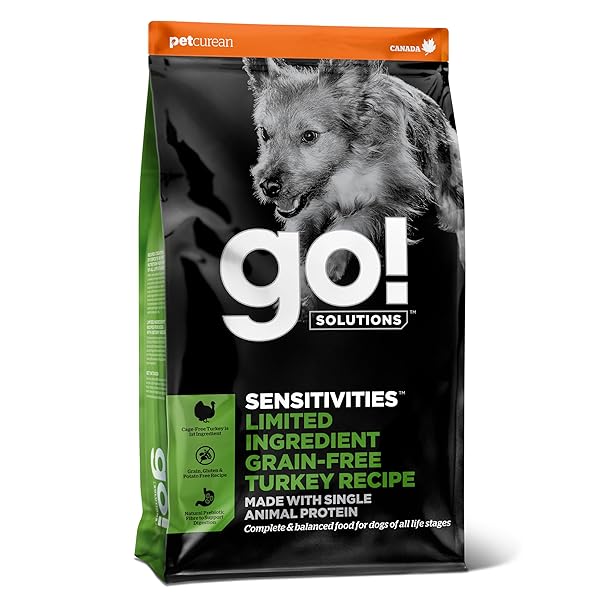 GO! SOLUTIONS SENSITIVITIES LIMITED INGREDIENT TURKEY GRAIN-FREE DRY...