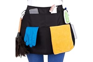 SupplyMaid Waterproof Professional Speed Cleaning Apron. Designed for Pro Cleaners Like a Cleaning Caddy Around Your Waist