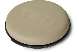 YETI 5 Gallon LoadOut Bucket 360-Degree Swivel Seat, Heavy Duty Foam Cushion for Dove/Duck Hunting, Fishing, Baseball, Gardening and Camping, Tan