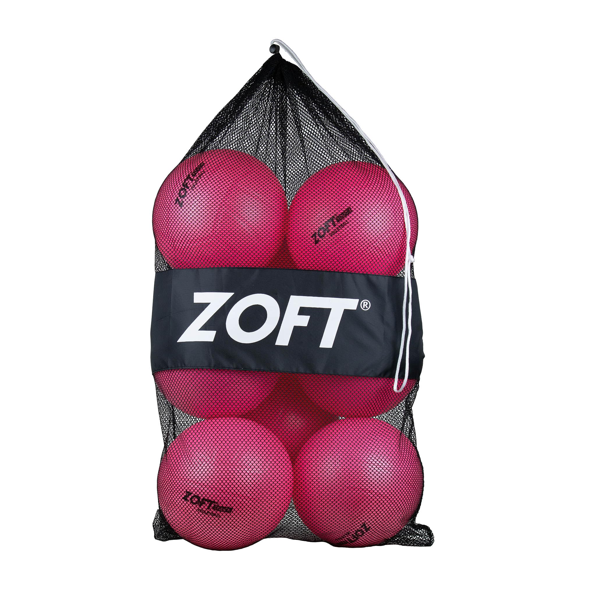 Zoft Touch Volleyball, Pink, 20cm diameter