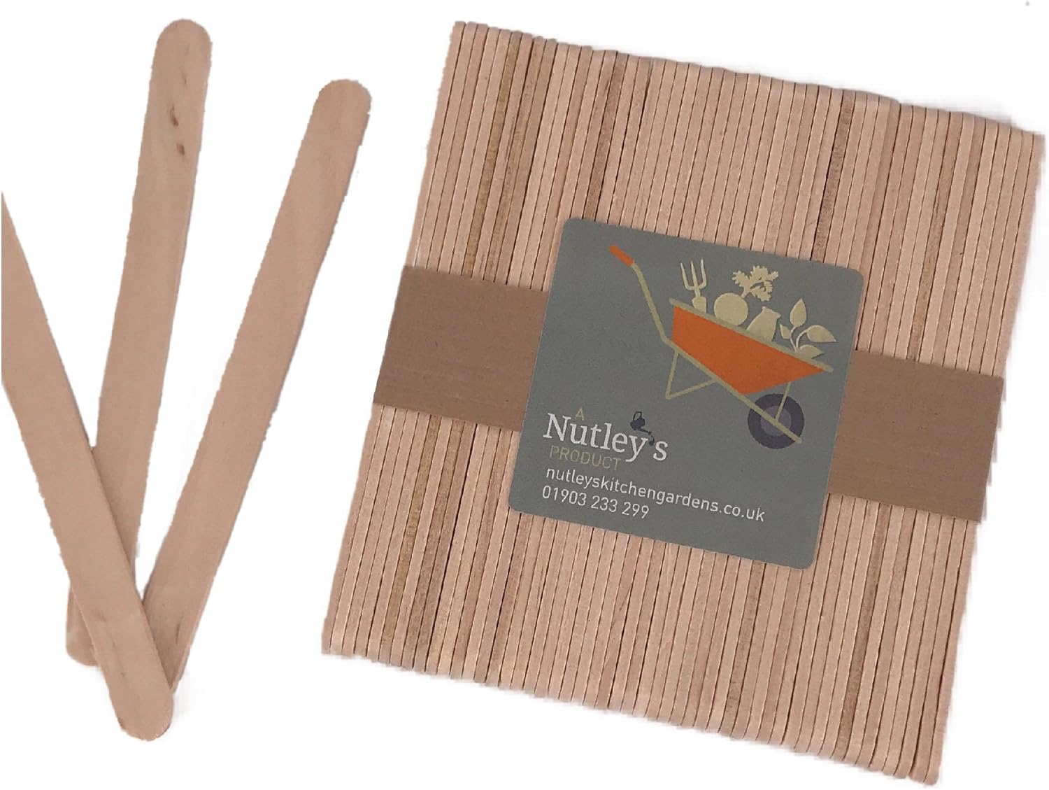 Nutley’s Biodegradable Seedling Labels Plant Markers (Pack of 200