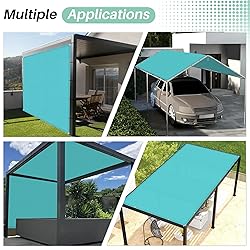 SunnyRoyal 17'x17' Sun Shade Sail Straight Edge