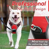 Eagloo Dog Harness Small Adjustable No Pull Reflective Red S view 3