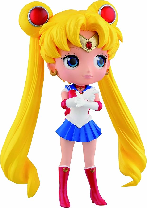 Banpresto Sailor Moon 5 5 Inch Q Posket Sailor Moon Figure Toys Games Amazon Com