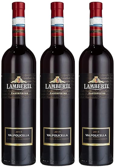 Lamberti Valpolicella Classico DOC Santepietre Rotwein trocken (3 x 0.75 l)