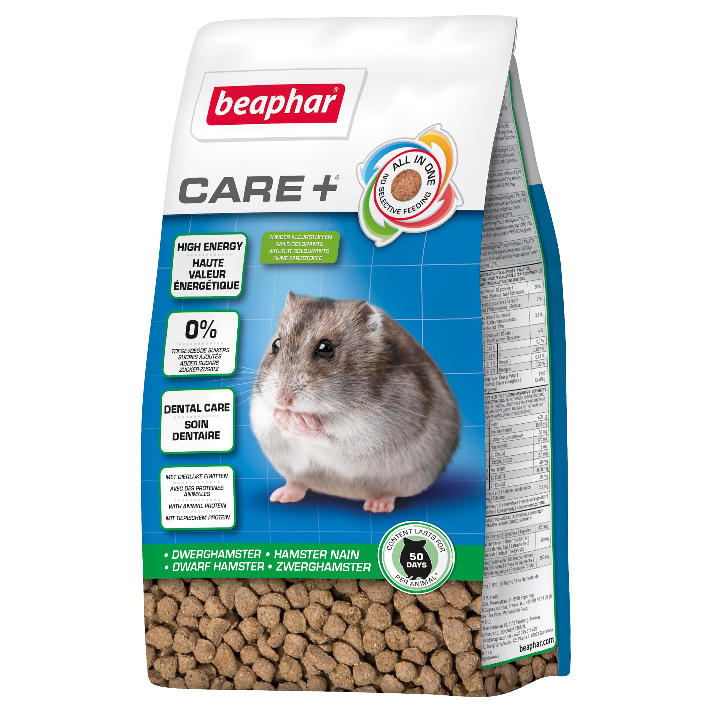 Beaphar Care+ Dwarf Hamster - 250g