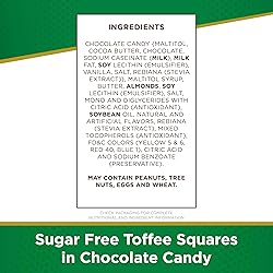 Russell Stover Sugar Free Toffee Squares with