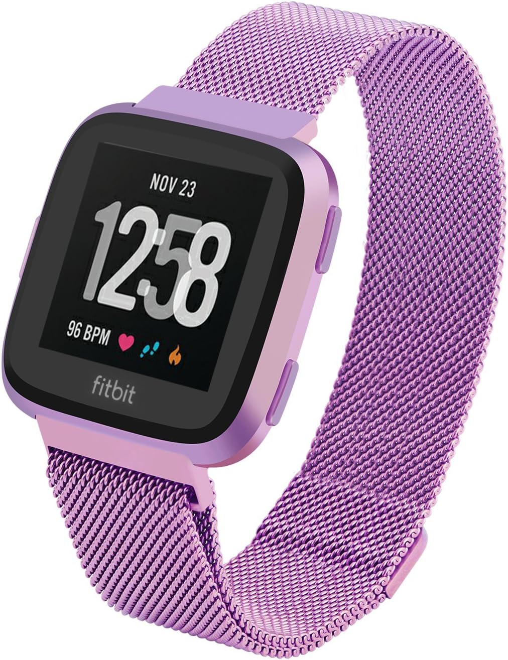 fitbit versa rose gold lavender