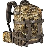BLISSWILL Hunting Backpack Hunting Day Pack with rifle holder Hunting Gear Accessories gift for men(Timbreon camo)