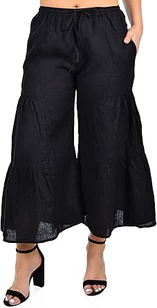 linen bell bottom pants