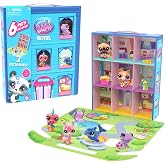 Littlest Pet Shop - L'H&ocirc;tel des Pet Shop - Playset with 6 PetShop Included Including 2 Exclusive Animal Figurines - Accessories - Children's Toy 4 Years and Above - BF00595
