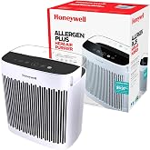 Honeywell HEPA Air Purifier for Home, 938 Ft&sup2; Rooms in 1 hour, Turbo Clean, Reduces Allergens, Dust, Pollen, Pet Dander, All Smoke Types, Odors, White, HPA5100W
