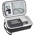 JBL Go 3 Portable Waterproof Wireless Bluetooth Speaker Bundle with Premium Carry Case (Black)