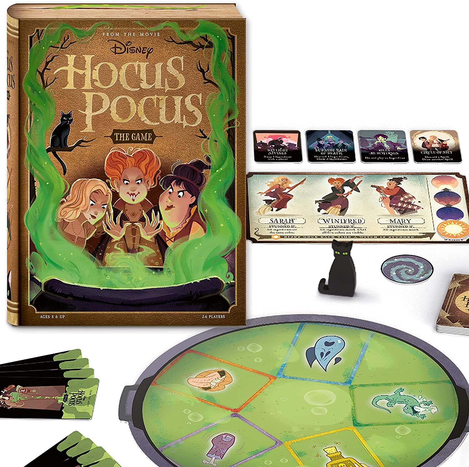 Ravensburger Disney Hocus Pocus Strategy Board Game for Kids & Adults Age 8 Years and Up - 2 to 6 Players