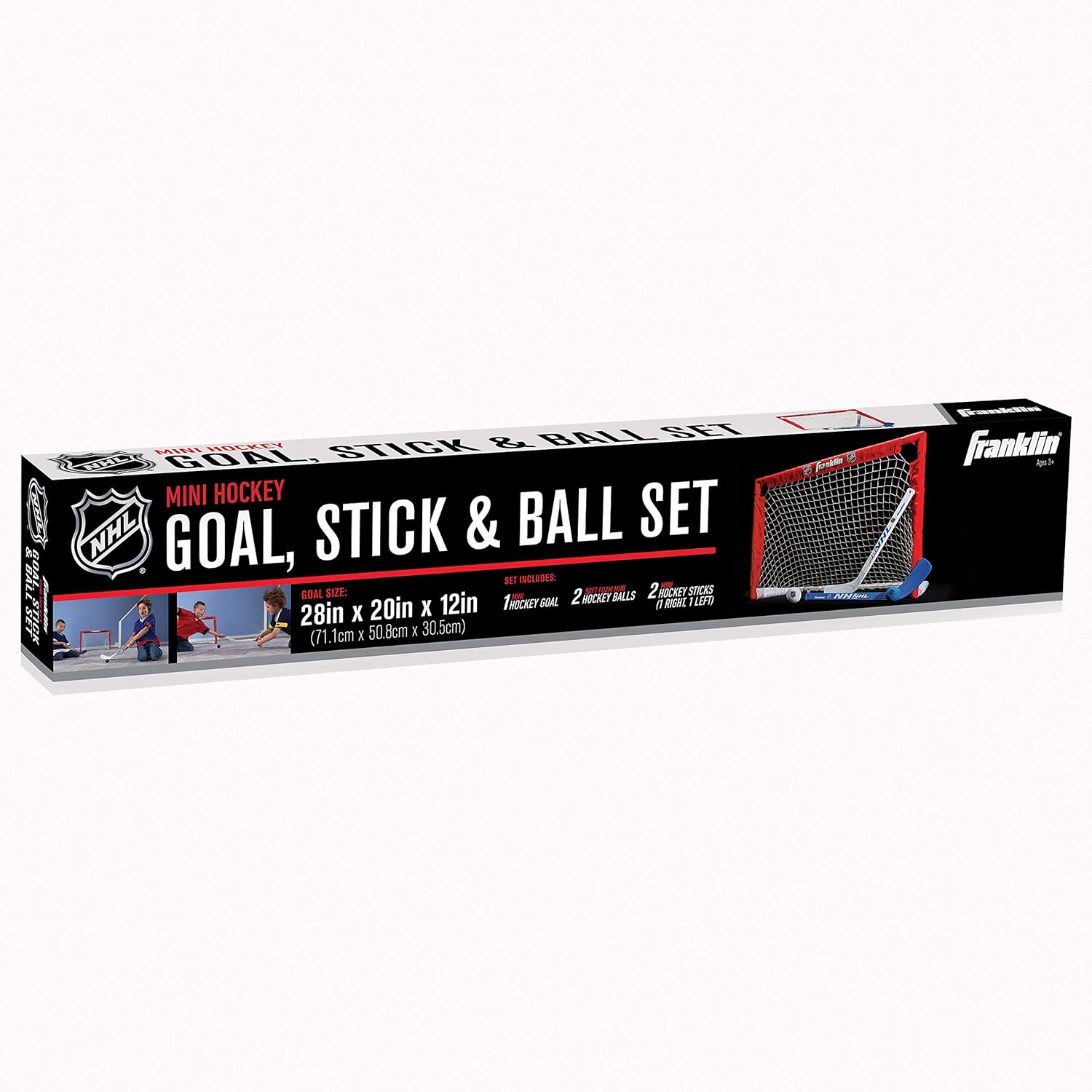 Franklin NHL Street Hockey Goal, Stick and Ball Set : Knee Hockey : Sports & Outdoors