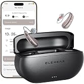 ELEHEAR-Beyond Pro OTC Hearing Aids, Bluetooth Rechargeable, Premium Sound | 50dB Enhancement, VocClear 2.0 AI, 30% Clearer Speech, Bluetooth 5.3 App, Music Mode, 100 hours Total Battery, Champagne Gold