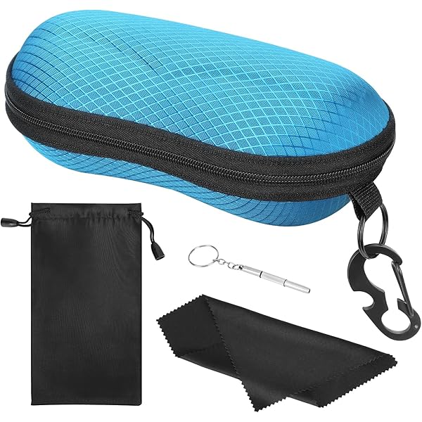 Sunglasses Case and Large Waterproof Eyeglasses Case Hard EVA