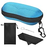 MoKo EVA Semi Hard Shell Sunglasses Case, Unisex