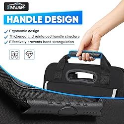 Simniam Large Car Trunk Organizer - with 5