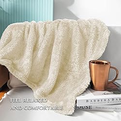 Exclusivo Mezcla Plush Fuzzy Fleece Throw Blanket