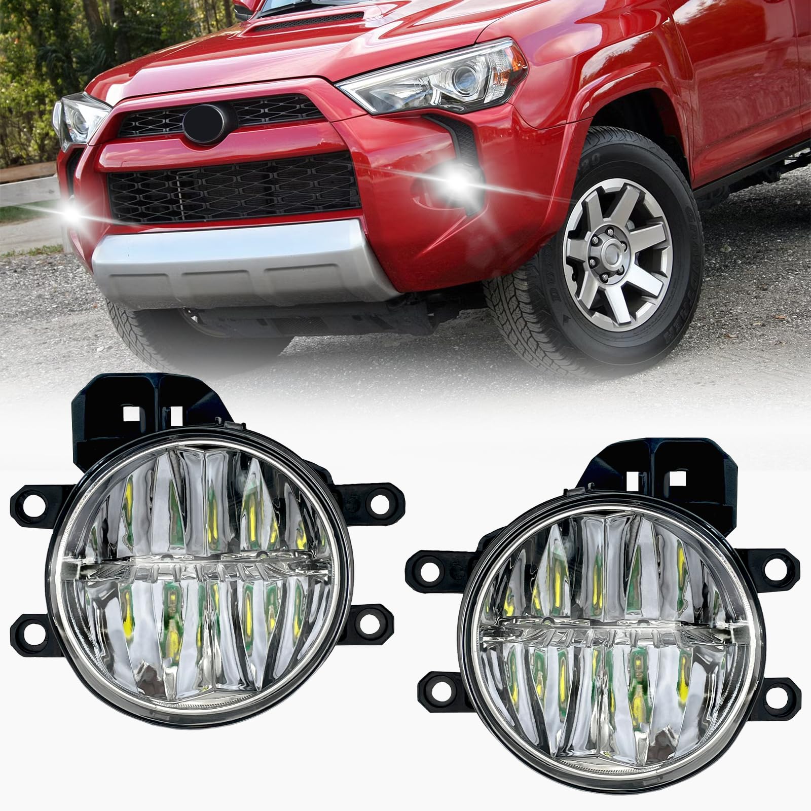 Shocklight LED Fog Lights Compatible With 2014-2018