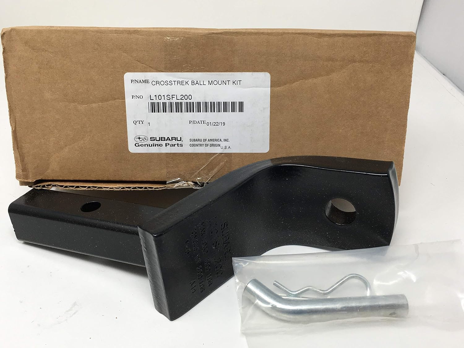 Subaru 2018 2019 2020 Crosstrek Trailer Hitch Ball Mount