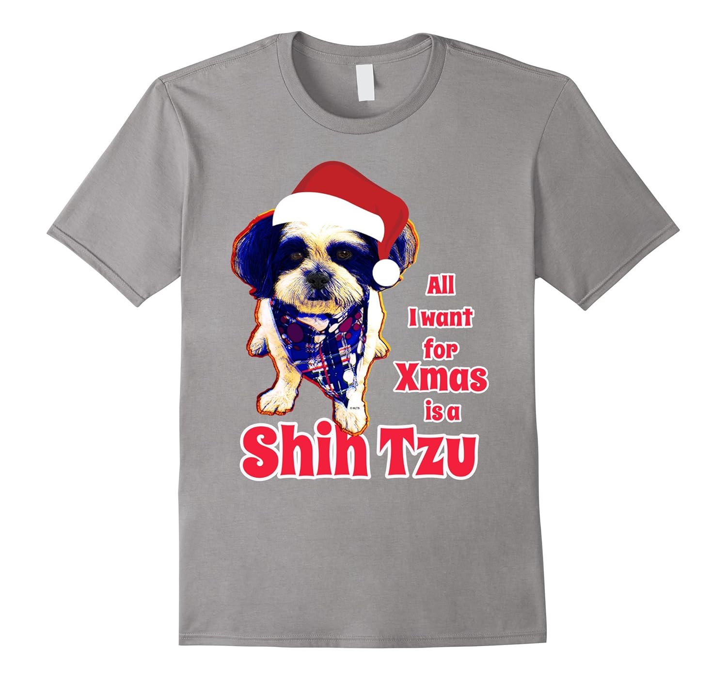 All I want for Xmas is a Shih Tzu by No Limits T-Shirts-ANZ