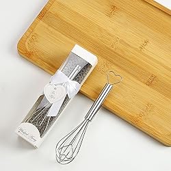 Sunch Craft 30 Pcs Mini Whisk Heart Shaped