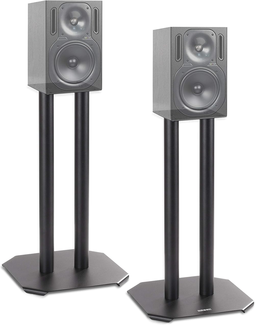Duronic SPS1022/40 Speaker Stands 40cm Hi-Fi Stereo Sand Fillable Cones