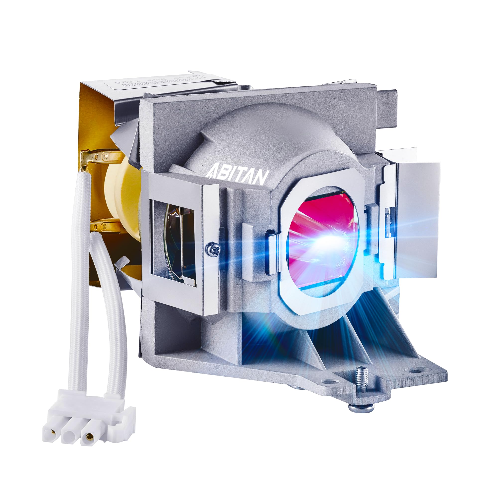 Photo 1 of ABITAN 5J.JEE05.001 Projector Lamp (Original OEM Bulb Inside) for Benq HT2050 HT2150ST HT2050A HT3050 W1110 W1210ST W2000 W2000+ Replacement Projector Lamp with Housing.