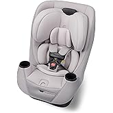 Maxi-COSI Pria Max 3-in-1 Convertible Car Seat, Infant to Toddler Car Seat, ClipQuick Magnetic Chest Clip, Quick-Install Latch, Machine-Washable Cover, 5-100 lbs, Oyster Shell