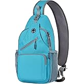 Javolto Sling Bag Crossbody Backpack – Shoulder Chest Daypack – Lightweight Travel Hiking Bag Fits 10.2" Ipad & Essentials